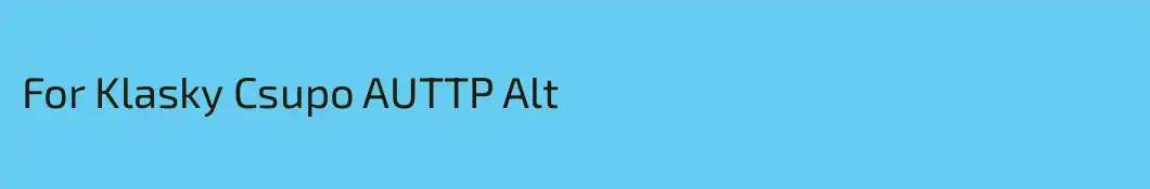 For Klasky Csupo AUTTP Alt